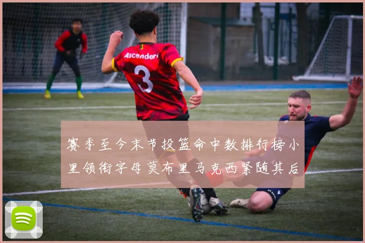 赛季至今末节投篮命中数排行榜小里领衔字母莫布里马克西紧随其后